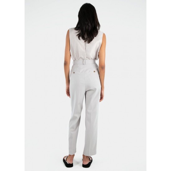 Frankie Shop Sale - Bea Pleated Suit Pants in Grey