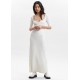Cheap Frankie Shop - Chetlat Silk Knit Dress by Loulou Studio in Ivory