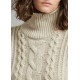 Cheap Frankie Shop - Esme Cropped Sweater - Beige