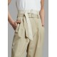 Frankie Shop Sale - Gemma Double Belted Pants - Sand/Shell