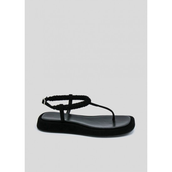 Frankie Shop Sale - GIA x RHW Flat Thong Sandal - Black