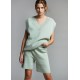 Cheap Frankie Shop - Josephine Knit Shorts - Celadon