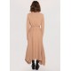 Cheap Frankie Shop - Katalina Knit Wrap Dress by Rodebjer in Camel