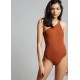 Cheap Frankie Shop - Lido Quindici Swimsuit - Terracotta