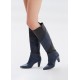 Frankie Shop Sale - Lorelle Leather Boots by Gestuz in Peacoat