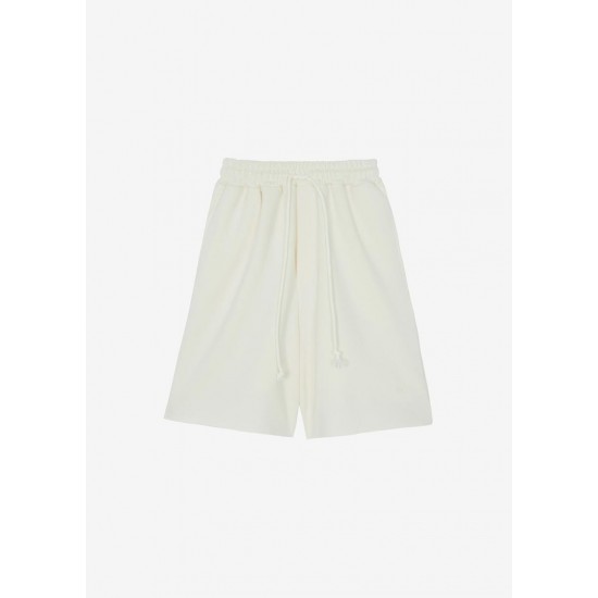 Cheap Frankie Shop - Lotte Neoprene Sweat Shorts in Cream