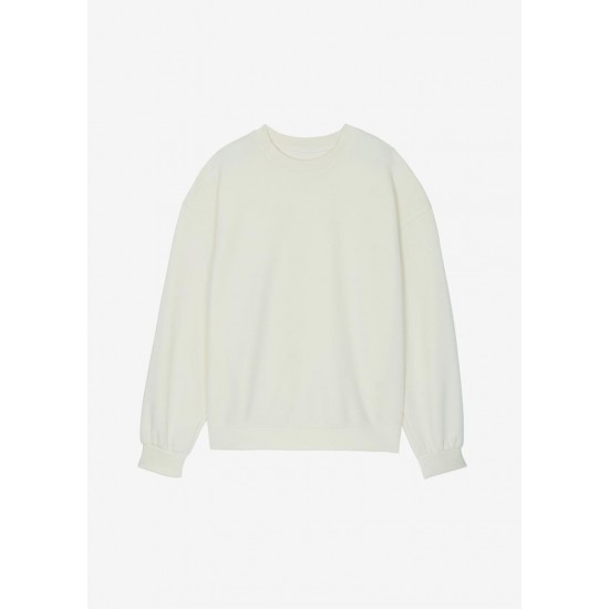 Cheap Frankie Shop - Lotte Neoprene Sweatshirt in Cream