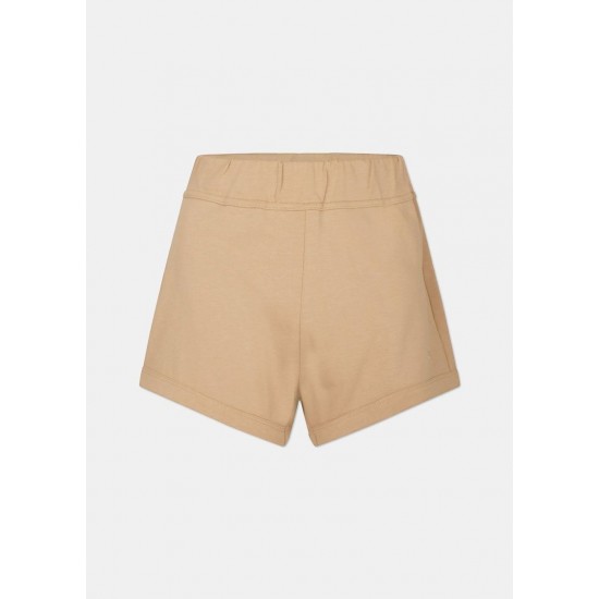 Cheap Frankie Shop - Loulou Studio Bamboo Cotton Shorts in Beige