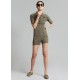 Frankie Shop Sale - REMAIN Iva Shorts - Military Olive