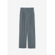 Frankie Shop Sale - Renata Pintuck Pants in Steel Grey