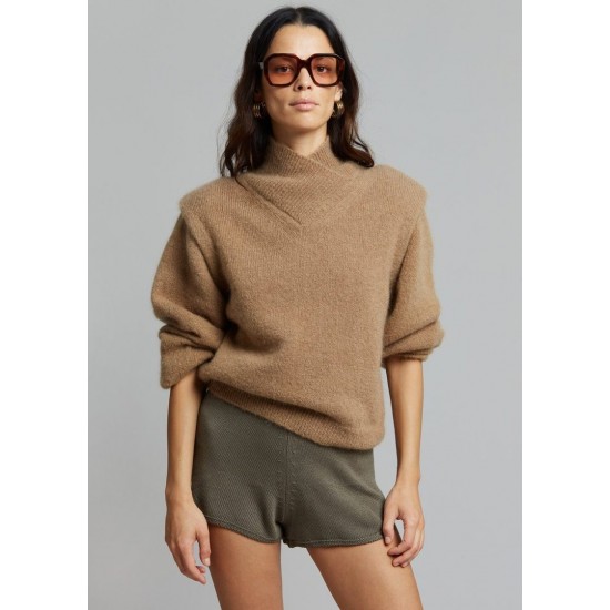 Cheap Frankie Shop - Róhe Palle Sweater - Camel