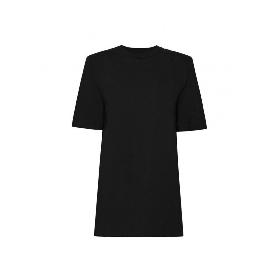 Cheap Frankie Shop - Sean Padded Shoulder Dress in Black