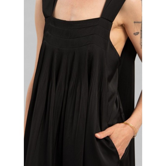 Cheap Frankie Shop - Sereia Midi Dress - Black