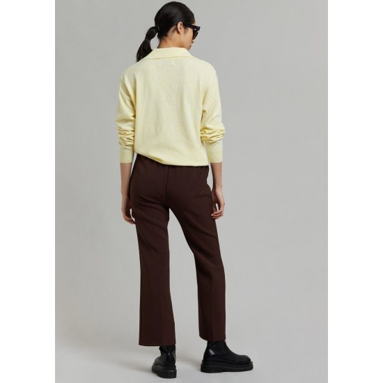 Frankie Shop Sale - Thetis Trousers - Chocolate