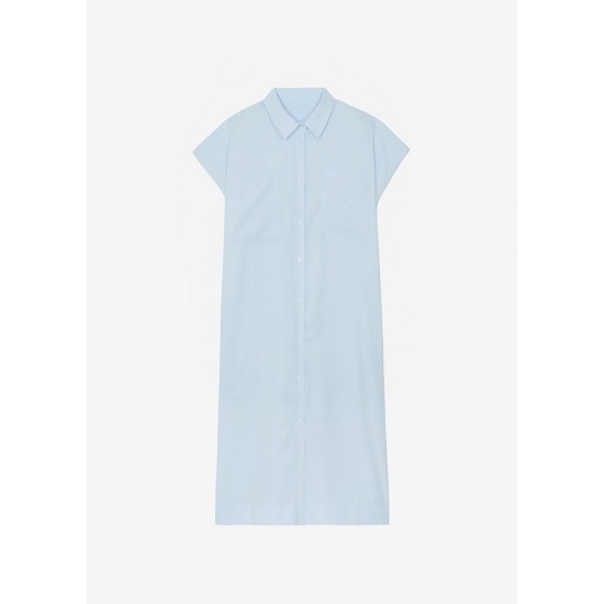 Cheap Frankie Shop - Tiril Shirt Dress - Sky